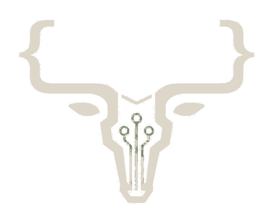 CodeDrovers longhorn mark — the practice identity of Indifferencer LLC